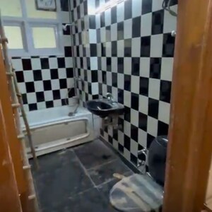 Kitchen in 4 BHK Builder Floor at Pamposh Enclave – for Sale