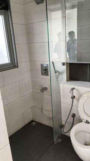 Bathroom in 2.5 BHK Apartment at Radius Imperial Heights, Goregaon West – for Rent
