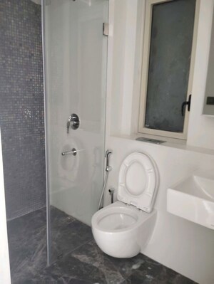 Bathroom in 3 BHK Apartment at Avighna Marquee, Worli – for Rent
