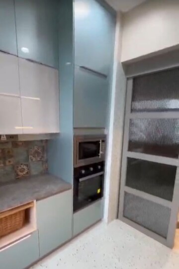 Kitchen in 2 BHK Apartment at Sheth Auris Serenity Tower 2, Malad West – for Sale