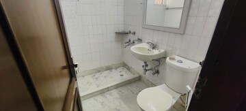 Bathroom in 3 BHK Builder Floor at Hauz Khas – for Rent