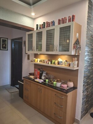 Kitchen in 2 BHK Apartment at Goyal Orchid Piccadilly, Thanisandra Main Road – for Sale