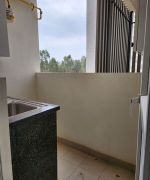 Balcony in 2 BHK Apartment at Adarsh Greens, Kogilu – for Rent