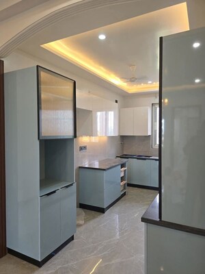 Kitchen in 3 BHK Apartment at Palm Residency Chhatarpur, Chattarpur – for Rent