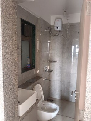 Bathroom in 2 BHK Apartment at Birla Vanya, Kalyan West – for Rent