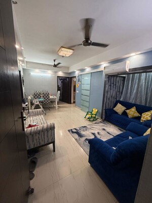 Living Room in 4 BHK Penthouse at Panchsheel Wellington, Dundahera – for Sale