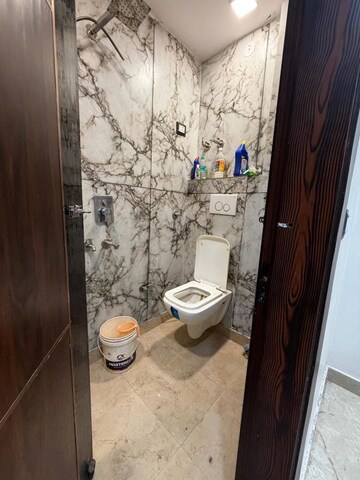 Bathroom in 1 BHK Builder Floor at Dwarka Mor – for Rent