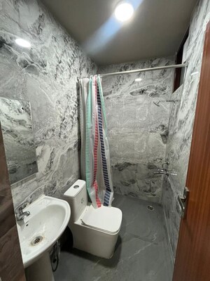 Bathroom in 1 BHK Apartment at Neb Sarai – for Rent