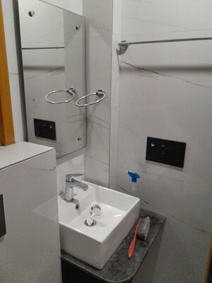 Bathroom in 3 BHK Builder Floor at Jal Vihar Colony, Sector 46 – for Rent