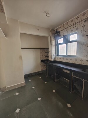 Kitchen in 1 BHK Apartment at Meenakshi Co Operative Society, Nerul – for Rent