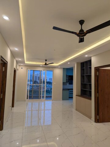Building Lobby in 3 BHK Apartment at Thanisandra Main Road – for Rent
