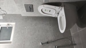 Bathroom in  Shop at Hasti Industrial Estate, T.T.C. Industrial Area – for Rent