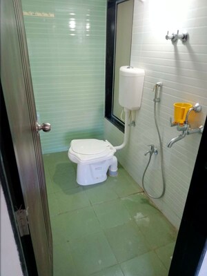 Bathroom in 1 BHK Apartment at Haware 16, Malad East – for Rent