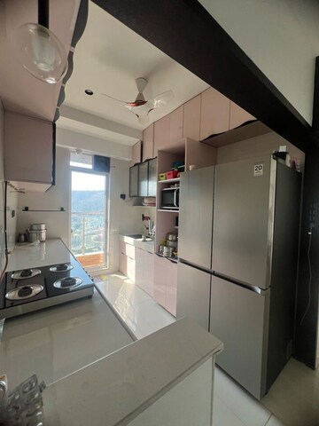 Kitchen in 3.5 BHK Apartment at Ashar Edge, Pokhran Road No Two – for Sale