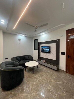 Living Room in 1 BHK Apartment at Saket – for Rent