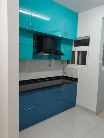 Kitchen in 3 BHK Apartment at Salarpuria Sattva Park Cubix, Devanahalli – for Rent