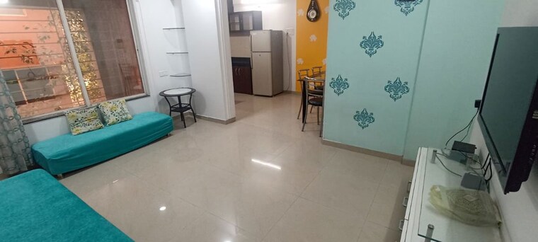 Living Room, g-k-rajaveer-palace 2 Bedroom 900 Sq.Ft. Apartment In Pimple Saudagar Pune 9924580