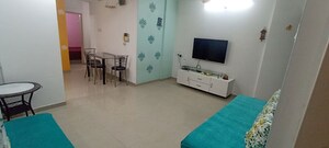 Bathroom in 2 BHK Apartment at G K Rajaveer Palace, Pimple Saudagar – for Rent