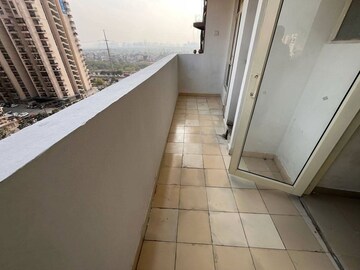 Balcony in 2 BHK Apartment at Galaxy North Avenue ll, Gaur City 2 – for Rent