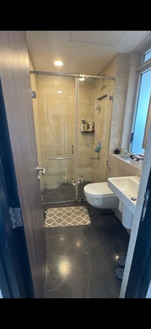 Bathroom in 3 BHK Apartment at Lodha Kiara, Worli – for Rent