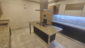 Kitchen in 4 BHK Apartment at Prestige White Meadows, Whitefield – for Rent