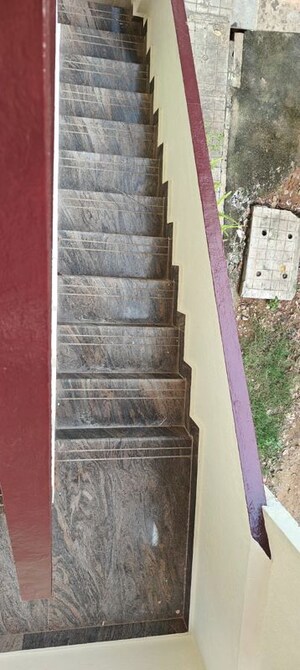 Staircase in 2 BHK Independent House at Thanisandra – for Rent