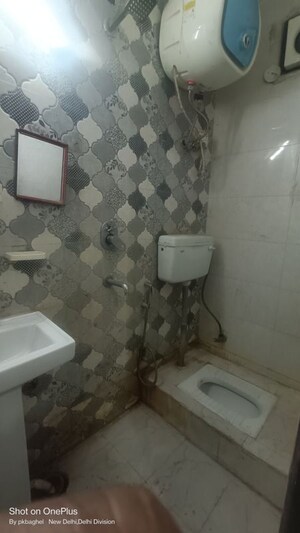 Bathroom in 2 BHK Builder Floor at Govindpuri – for Rent