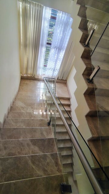 Staircase in 4 BHK Villa at Prestige White Meadows Villas, Whitefield – for Rent