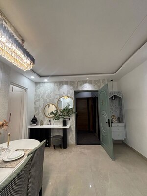 Living Room in 3 BHK Apartment at Aerocity – for Sale