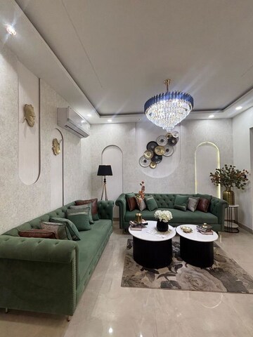 Living Room in 3 BHK Apartment at Aerocity – for Sale