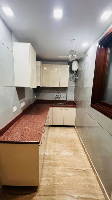 Kitchen in 2 BHK Builder Floor at Chittaranjan Park – for Rent
