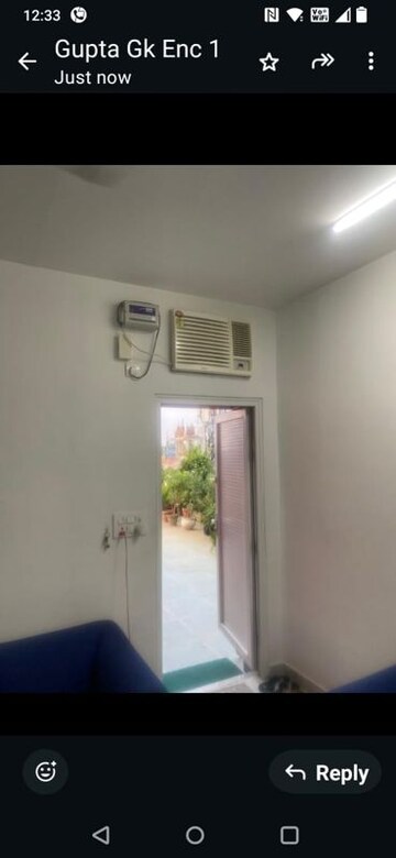 Room in 2 BHK Builder Floor at Greater Kailash I – for Rent