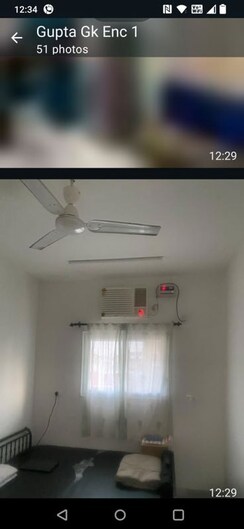 2 BHK + Servant Room Builder Floor For Rent in Greater Kailash I