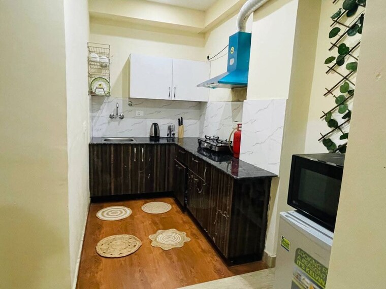 Kitchen, saket 2 Bedroom 850 Sq.Ft. Builder Floor In Saket Delhi 9875532