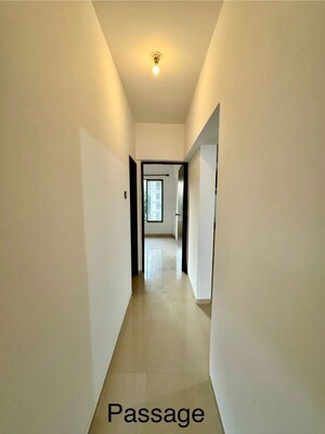 Building Lobby in 2 BHK Apartment at Dedhia Platinum Lawns, Ghodbunder Road – for Sale