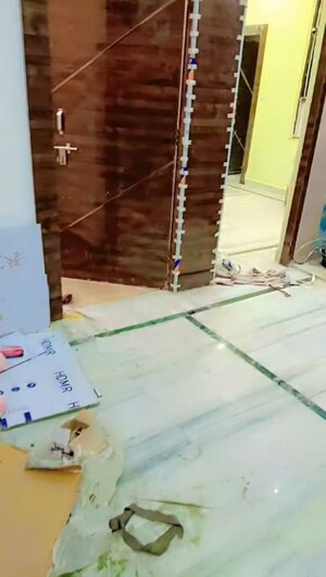 Staircase in 3 BHK Builder Floor at Shalimar Garden Extension I – for Sale