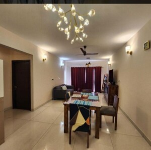 Living Room in 3 BHK Apartment at Vajram Tiara, Avalahalli – for Sale