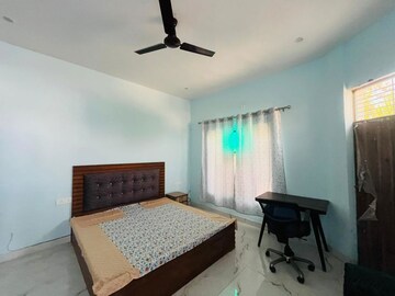 Bedroom in 1 BHK Builder Floor at Kriti CGHS, Sector 21c – for Rent