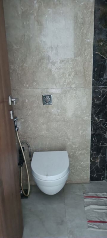 Bathroom in 3 BHK Apartment at Dosti Ambrosia, Wadala East – for Rent