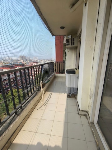 Balcony in 2 BHK Apartment at Gaurs Valerio, Ahinsa Khand 2 – for Rent