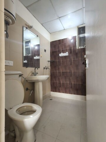 Bathroom in 2 BHK Apartment at Gaurs Valerio, Ahinsa Khand 2 – for Rent
