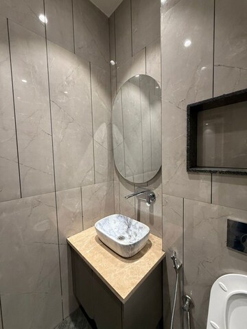 Bathroom in 3 BHK Builder Floor at Greater Kailash I – for Rent