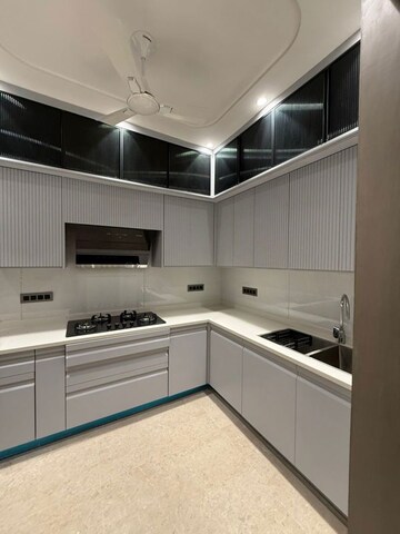 Kitchen in 3 BHK Builder Floor at Greater Kailash I – for Rent