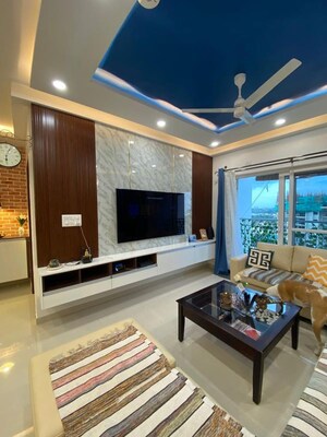 Living Room in 3 BHK Apartment at Rohan Upavan, Hennur – for Rent
