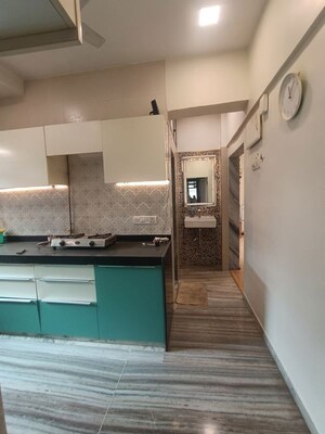 Kitchen in 2 BHK Apartment at Dahisar West – for Rent