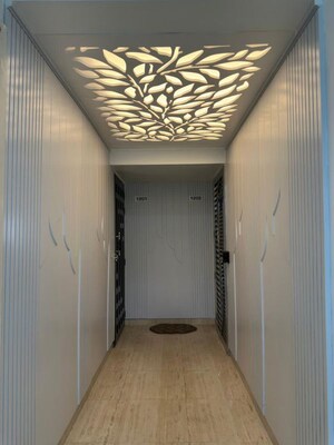 Building Lobby in 3 BHK Apartment at Prateek Edifice, Sector 107 – for Rent