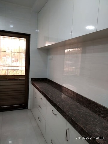 Kitchen in 3 BHK Apartment at Hiranandani Meadows, Manpada – for Rent