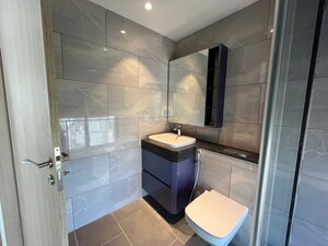 Kitchen in 4 BHK Apartment at Rustomjee Crown, Prabhadevi – for Rent