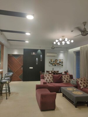 Living Room in 3 BHK Apartment at Shapoorji Pallonji Joyville Phase 2, Sector 102 – for Rent