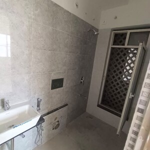 Bathroom in 1 BHK Apartment at Omkar Signet, Malad East – for Rent